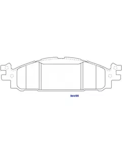 Колодки тормозные FORD EXPLORER 11- передние