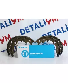 Колодки стояночного тормоза барабанные Nissan Qashqai J10 X-Trail T31 Juke F15 Tiida Renault Koleos Toyota Rav 4 III IV / Ниссан Кашкай Ж10 Х-Трейл Т31 Жук Ф15 Тиида Рено Колеос Тойота Рав 4 III IV