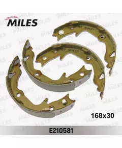 Колодки ручного тормоза MILES E210581 Lancer X / ASX 167*30 E210581 (1шт)