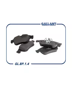 Колодки тормозные Renault Duster 11-, Arkana 19-, Fluence 10-, Megane III 08- передние Gallant