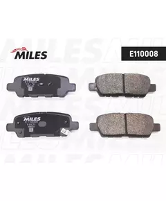 Тормозные колодки задние MILES E110008 для а/м Renault Koleos II, Nissan Murano Z51, Teana J32