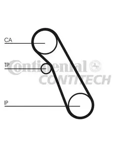 Ремень грм Contitech CT983 - ContiTech арт. CT983