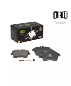 Колодки тормозные для автомобилей Mercedes A (W169) (04 ) 2.0i/2.0D дисковые передние (в комплекте с датчиком) TRIALLI PF 4158