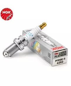 Свеча зажигания платина, 1 шт. NGK Laser Platinum PFR5R-11 (4292) для MERCEDES W202, W203, CLK (C208/C209), CLS (C219), W210, W211, W463, W163, W164, W251, W140, W220, SL (R129). SLK (R170), Viano/Vito W639 - двигатели M 112 и M 113