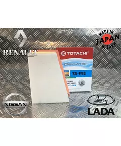 Фильтр воздушный  Largus (1.6 105 л.с.); Nissan Almera; Renault Duster, Logan (1.6 105 л.с.), Sandero TOTACHI TA-1114 82 00 431 051 MANN C 1858/2