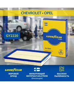 Фильтр воздушный Chevrolet Niva (1.8л 125 л.с.) 07- Opel Astra G H 98- Opel Zafira A B 99- /кросс-номер MANN C 30 130 /OEM 90531003 9117557