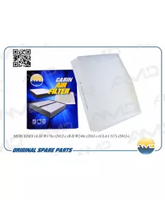 Фильтр салона MB CLA C117 (13-); X156 (13-);A W176 (12-); B W246 (12-) AMD, AMDFC841