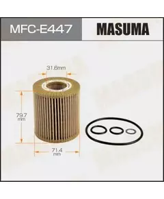 Фильтр масляный BMW 1 (E81,E82) 04-12, 3 (E46, E90) 01-, 5 (E60) 07-, X1 (E84), X3 (E83) MASUMA