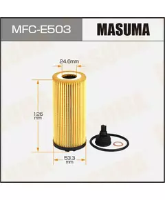 Фильтр масляный BMW 1 (F40) 19-, X1 (F48) 15-, X2 (F39) 18- Masuma