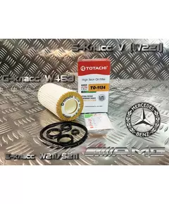 Масляный фильтр MERCEDES-BENZ C-CLASS (W204), E-CLASS (W211/W212) GLK (X204) TOTACHI TO-1134 A6111800967 MANN HU718/5X