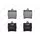 Дисковые тормозные колодки, задние для MERCEDES-BENZ C-CLASS (W202) 93-00 / E-CLASS (W210) 95-02 / LYNXauto BD5315 Дисковые тормозные колодки, задние для MERCEDES-BENZ C-CLASS (W202) 93-00 / E-CLASS (W210) 95-02 / LYNXauto BD5315