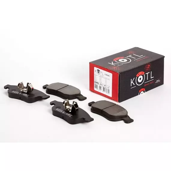 Колодки тормозные передние Renault Duster с ESP/FLUENCE I (L30_)/MEGANE III (BZ0_)/ARKANA/CAPTUR/KANGOO III Nissan Terrano Kotl 100% Оригинальное качество