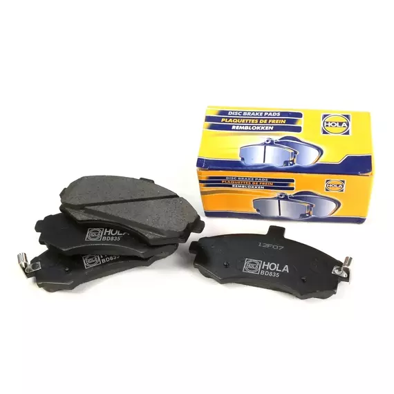 Колодки тормозные передние HOLA BD835 HYUNDAI / KIA (к-т 4шт) 581012DA31 5810117A010
