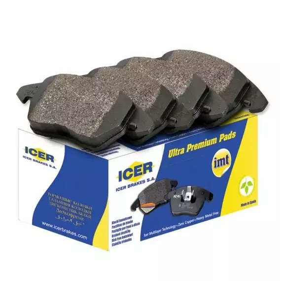 Колодки тормозные ICER 182216 (GDB2098) 34106860019 BMW X1 F48, X2 F39, X3 F97, X4 F98, 1 series F52, F40, 3-series G20,G80, G28, 5-series F90, G30, G31 Toyota Supra передние