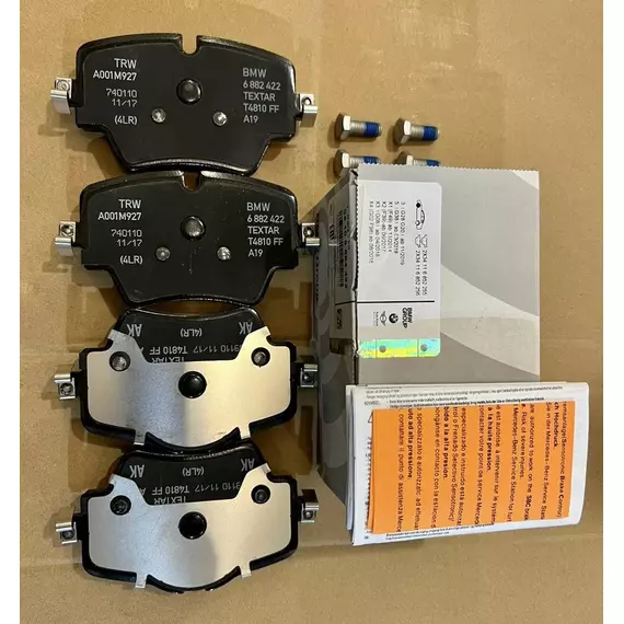 Колодки тормозные перед BMW X1 F48 16- X2 F39 17- 5 F90 16-
