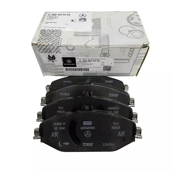 Колодки тормозные Mercedes арт. A0004209300