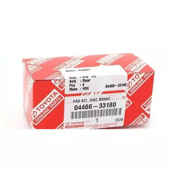 Колодки тормозные Toyota 0446633180 Задние