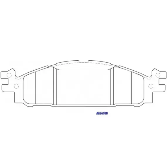 Колодки тормозные FORD EXPLORER 11- передние