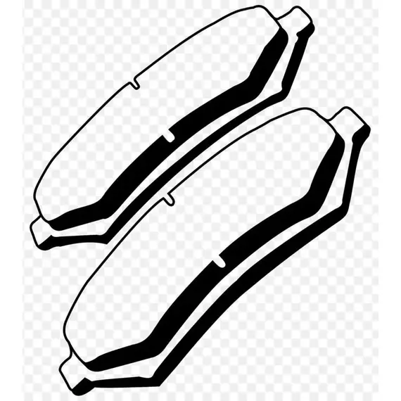 Колодки торм.задн.MERCEDES C-CLASS (W205) AMG 14 >/GLC (X253) 16 >