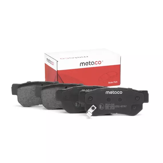Колодки тормозные METACO 3010-016 Задние