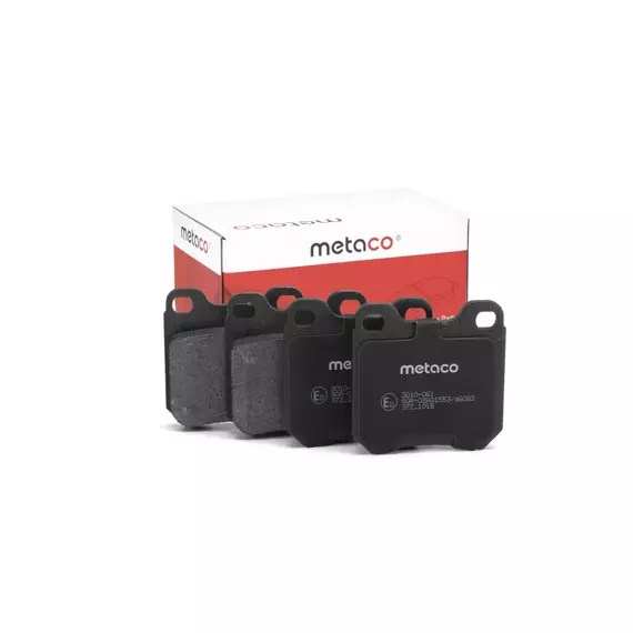 Колодки тормозные METACO 3010-061 Задние