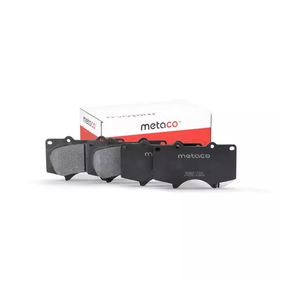 Тормозные колодки METACO 3000-753 Передние