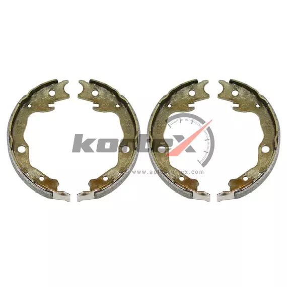 Тормозные колодки стояночного тормоза KORTEX KS031STD для а/м Toyota RAV4, Nissan X-Trail T31, Qashaqai, Juke, Renault Koleos