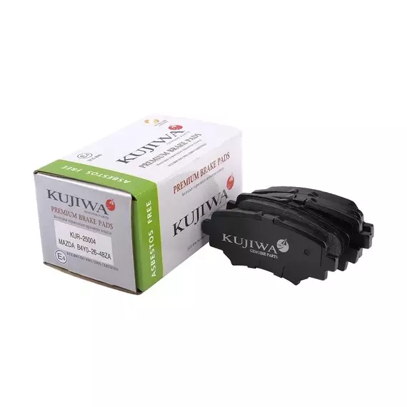 KUJIWA KUR25004 Колодки тормозные для Mazda 3 III (BM) 13- задние B4Y02648ZA