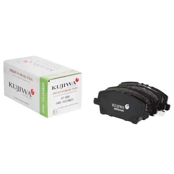 Колодки тормозные HONDA Civic седан VIII, Civic хэтчбек VIII, Civic хэтчбек IX передние KUF8866 KUJIWA 45022SMGE51