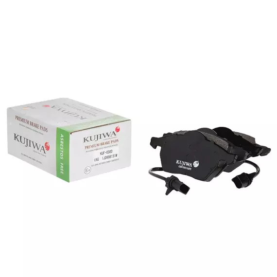 KUJIWA KUF0300 Колодки тормозные Audi A4,A6; Skoda Superb (3U4); Volkswagen Passat (B6), Golf IV передние 8E0698151K