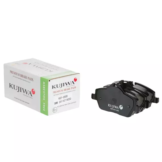 Тормозные колодки BMW 1(E81/7) 1.6-2.0 06-12, MINI 06- передние KUF0508 KUJIWA 34116774050
