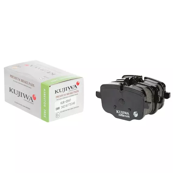 KUJIWA KUR0547 Колодки тормозные BMW 5 (F10, F18, F11); 6 (F06) задние 34216775346