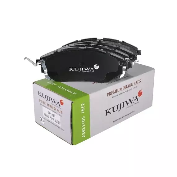 Колодки тормозные SUBARU Forester IV, Impreza III, Legacy IV, Outback III - VI передние KUF7499 KUJIWA 26296AJ010