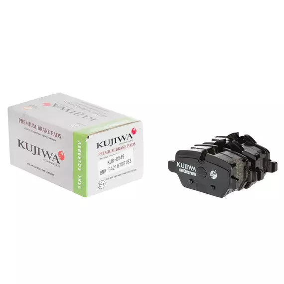 KUR0549 KUJIWA Колодки тормозные для BMW 1 (E81, E87) 04-; BMW 3 (E90) задние 34216788183