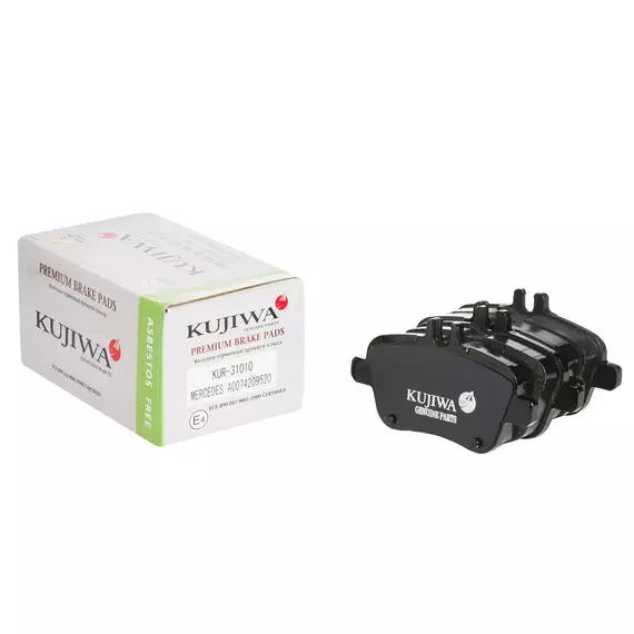 KUJIWA KUR31010 Колодки тормозные MERCEDES-BENZ A (W176) 12- / B (W246) 11- / CLA (C117) 13- / GLA (X156) 13- задние A0074209420
