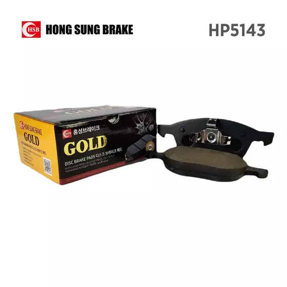 Тормозные колодки HSB HP5143 Ford Форд Focus Фокус 2, Ford Форд Focus Фокус 3, Mazda 3. Передняя ось Конвейерное качество, сделано в Корее.