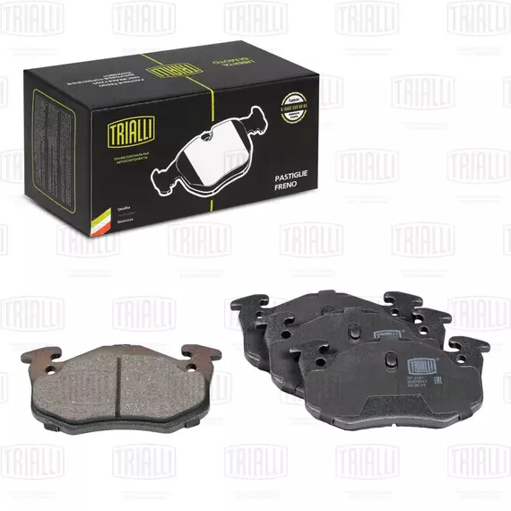 Колодки тормозные для автомобилей Peugeot 206 (98-) / 306 (97-) / Renault Clio (96-) дисковые задние, PF 4024