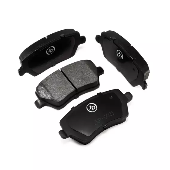 Колодки тормозные передние JBP0021 Just Drive для Nissan Almera, Micra, Note, Renault Clio, Duster, Kangoo, Kaptur / Джаст Драйв для Ниссан Альмера, Микра, Нот, Рено Клио, Дастер, Каптюр