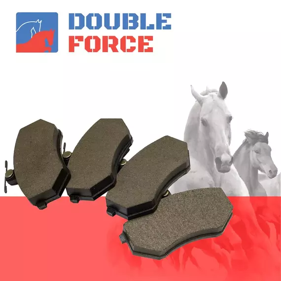 Колодки тормозные дисковые Double Force арт. DFP1027