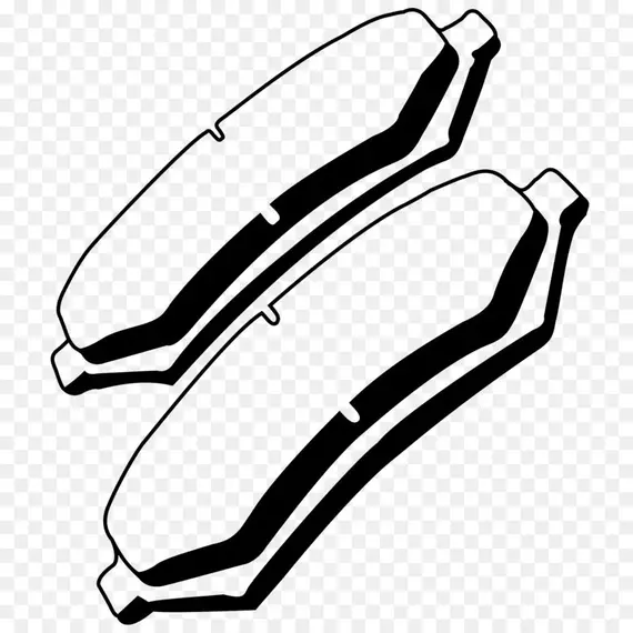 Колодки тормозные дисковые передние CX-7 (ER), CX-9 (TB)