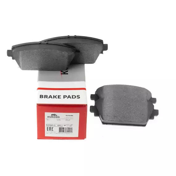 Колодки тормозные передние KUROSAI KU75090 Хонда Аккорд Accord 1998-2002, NISSAN Primera III (P12) (WP12), 2001-2007, ROVER 45