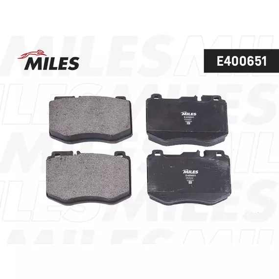 Колодки тормозные MILES E100651