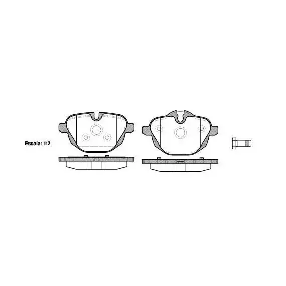 Задние тормозные колодки для BMW: 5-series F10 F11 G30 G31 6-series G32 7-series G11 G12 X3 F25 G01 X4 F26 G02 Z4 E89 PBP255 PATRON