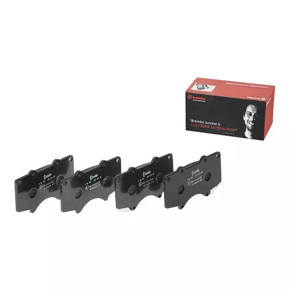 Колодки тормозные передние BREMBO P 83 102 для LEXUS GX 460 (09-), LX 570 (07-) / TOYOTA Land Cruiser Prado150 (10-) 4 Runner (10-), FJ Cruiser (05-18), Fortuner (15-), Hilux (15-)