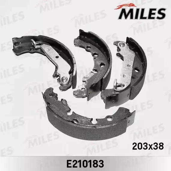 Колодки торм.бар. для FORD FIESTA 1.25-1.8D 95-/FUSION 1.25-1.6D 00-/MAZDA 2 03-