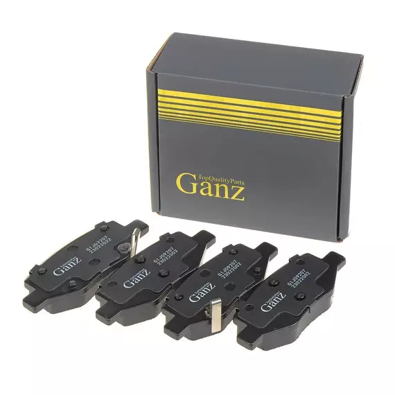 Тормозные колодки GANZ GIJ09207 Задние