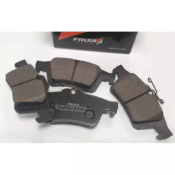 Колодки тормозные задние премиум бренда HANKOOK FRIXA