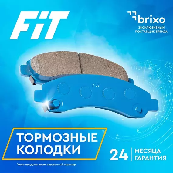 Задние тормозные колодки BMW 3 (E46)/X3 (E83)/X5 (E53) (БМВ 3 / Х3/Х4) FIT FP0548
