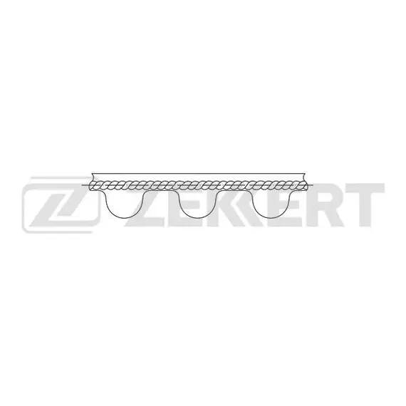 Зубчатый ремень Zekkert ZR-1057