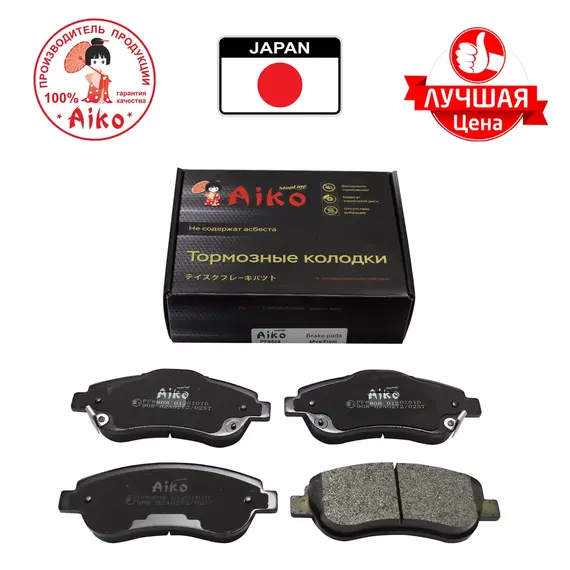 Тормозные колодки передние HONDA CR-V (2007-) Aiko PF8808